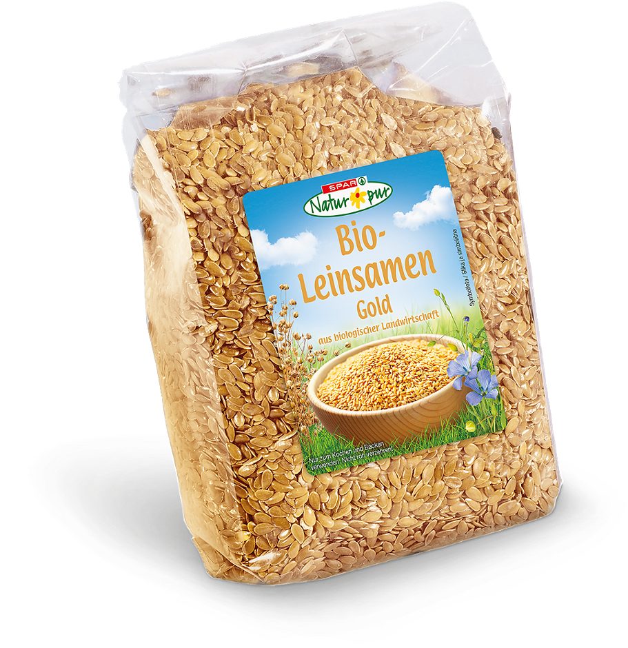 SPAR Natur*pur Bio-Leinsamen gold 500 G