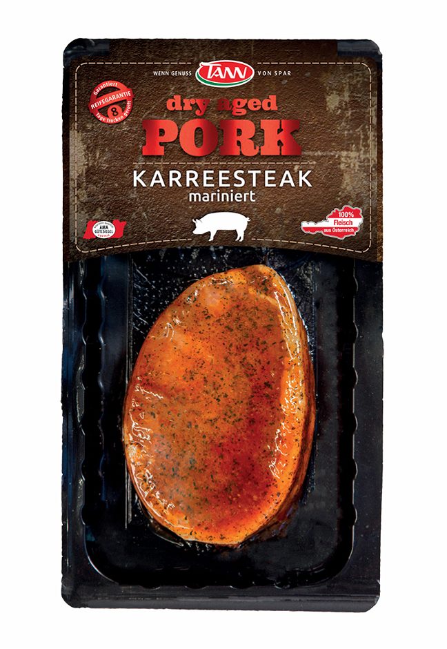 TANN Dry-Aged Schweine-Karreesteak mariniert 1 KG