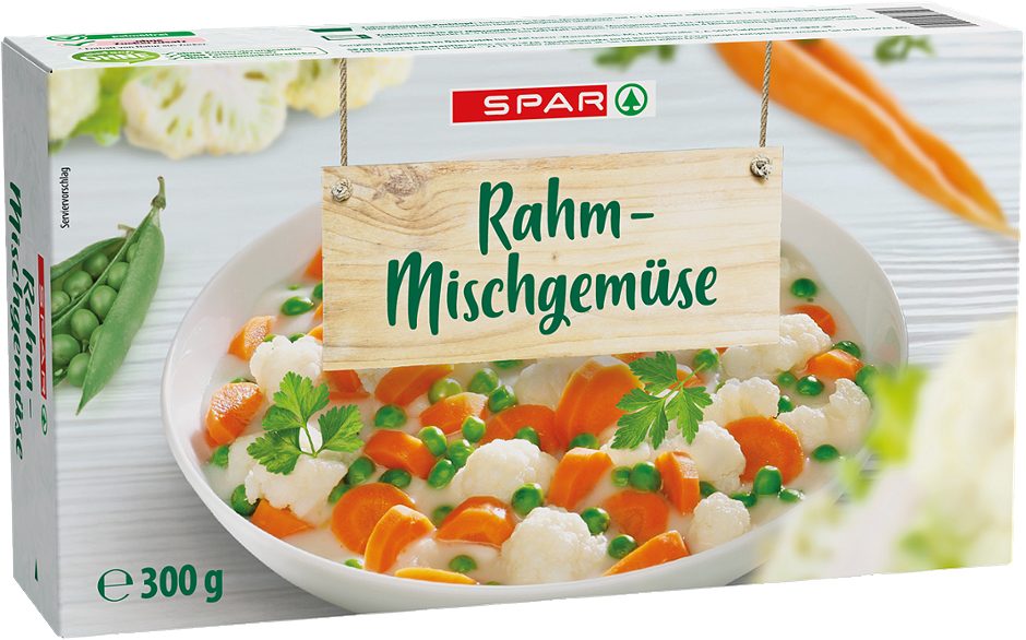 SPAR Rahm-Mischgemüse 300 G