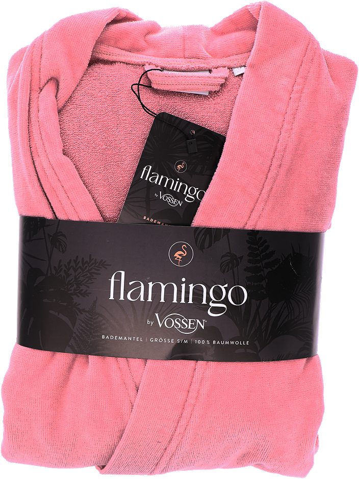 Flamingo by Vossen Bademantel Lotus L/XL