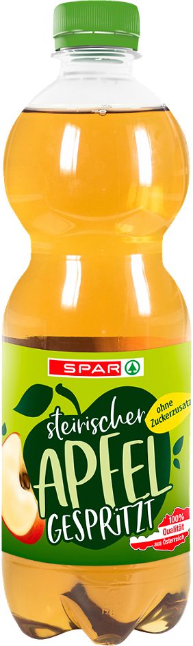 SPAR Steirischer Apfel gespritzt 0,5 L EINWEG mit Pfand