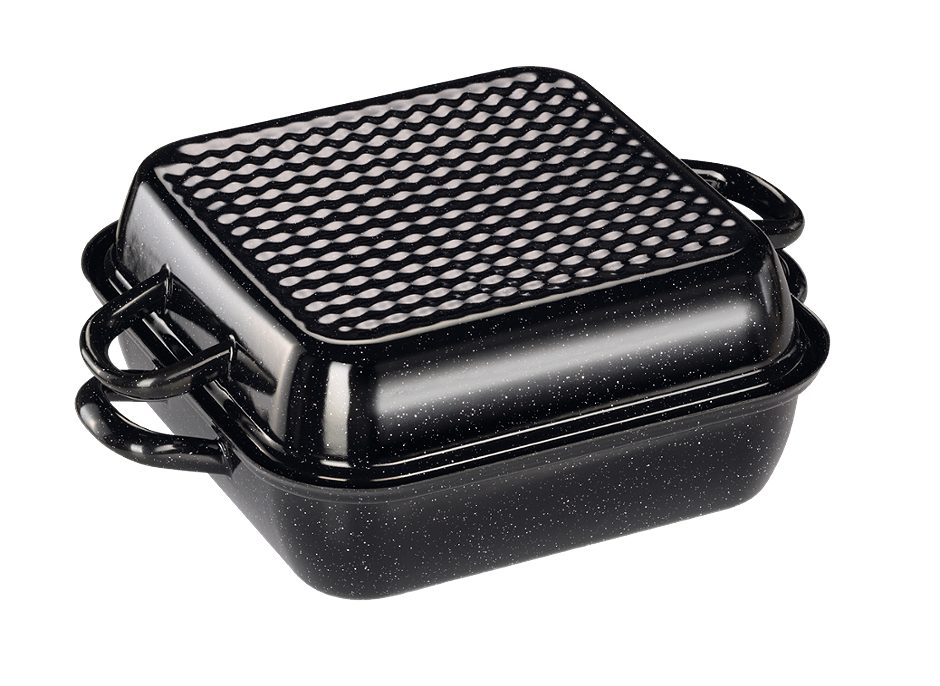 Riess Pfanne mit Deckel 26x26 cm