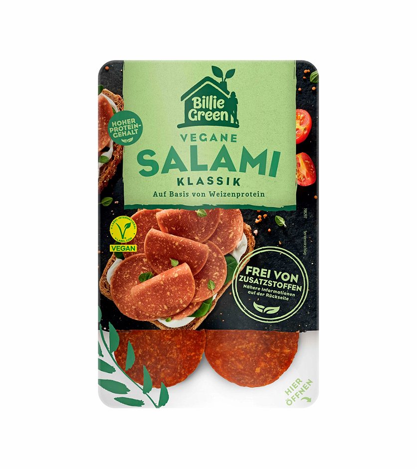 Billie Green Vegane Salami Klassik 70 G