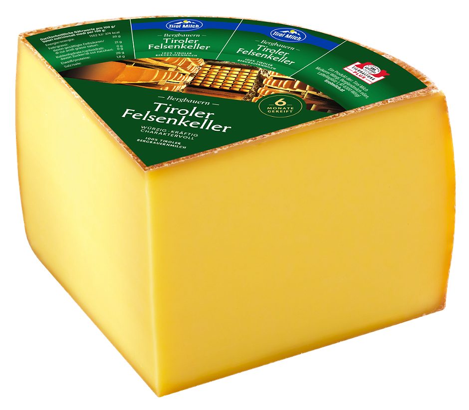 Tirol Milch Felsenkellerkäse 1 KG