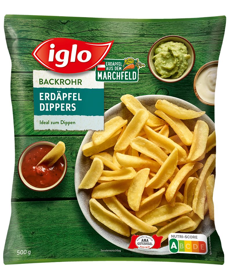 Iglo Erdäpfel Dippers 500 G
