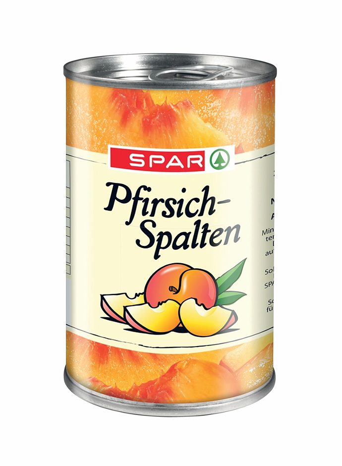 SPAR Pfirsich-Spalten 820 G