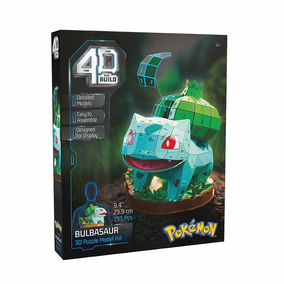 Pokémon 4D Build Pokemon Bulbasaur