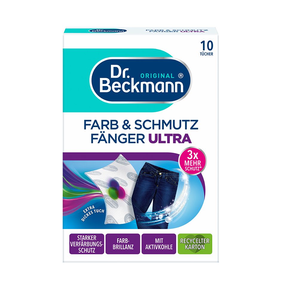 Dr. Beckmann Farb & Schmutz Fänger Ultra 10 Tücher