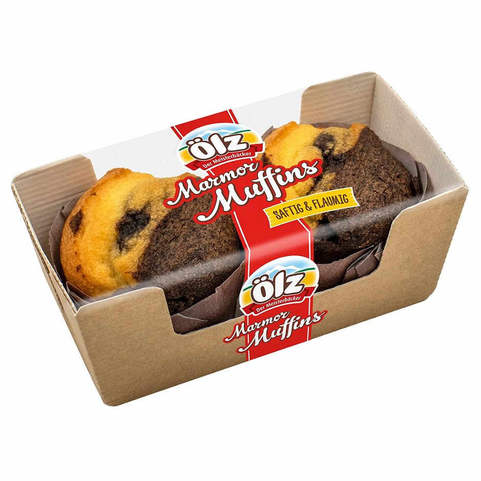 Ölz Muffin Marmor 2 Stück 150 G