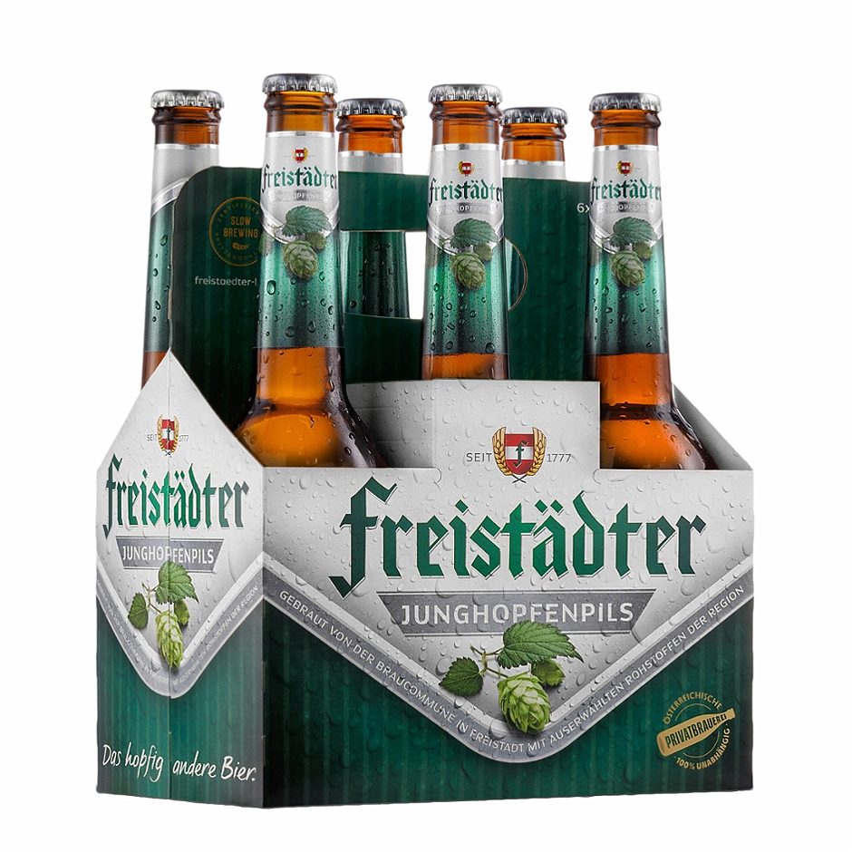 Freistädter Junghopfenpils 6x0,33l 1.980 ML MEHRWEG