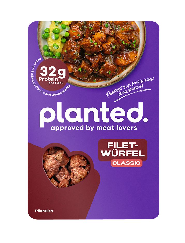 planted Filetwürfel classic 200 G