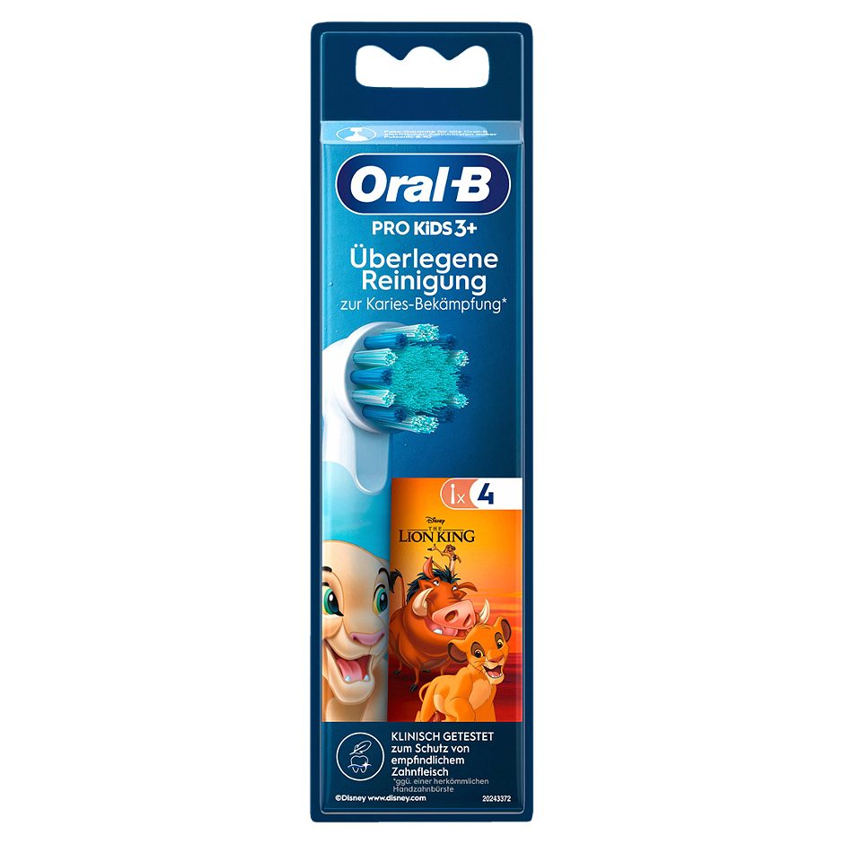 Oral-B Aufsteckbürsten König der Löwen 4er