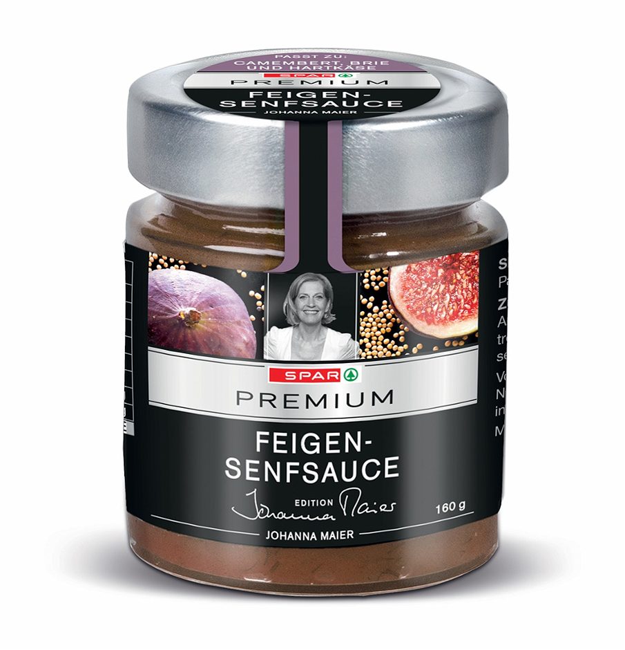SPAR PREMIUM Edition Johanna Maier Feigen-Senfsauce 160 G