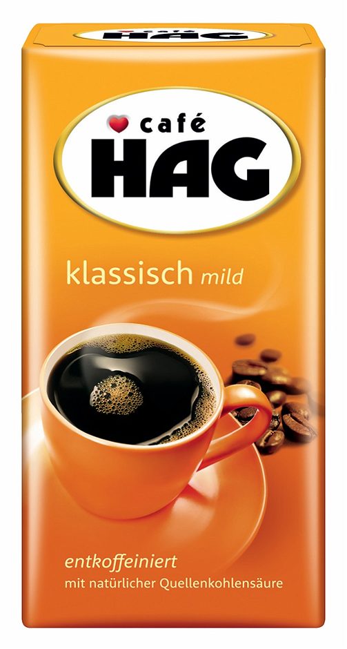 Cafe Hag klassisch - entkoffeiniert gemahlen 500 G