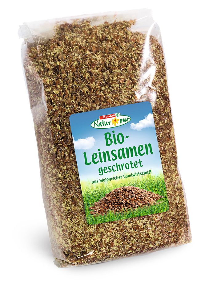 SPAR Natur*pur Bio-Leinsamen geschrotet 400 G