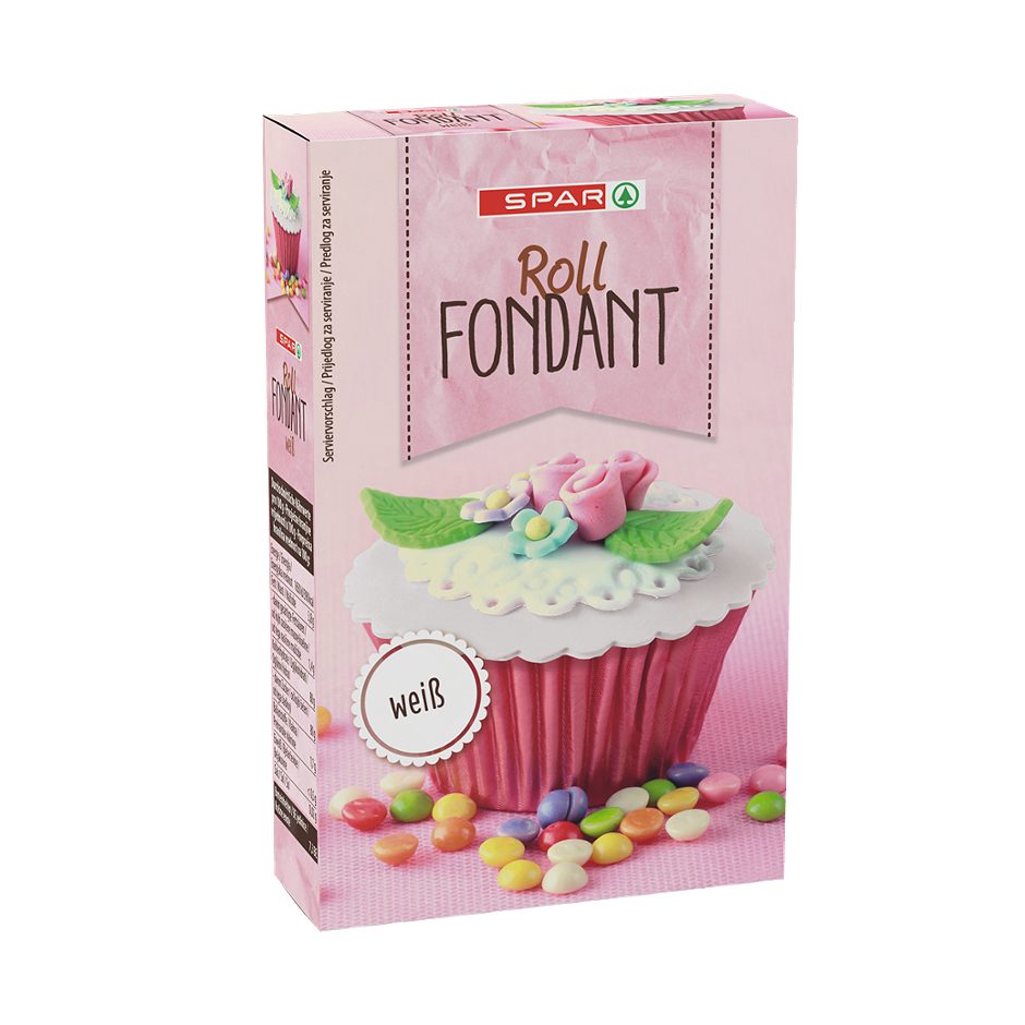 SPAR Rollfondant weiß 250 G