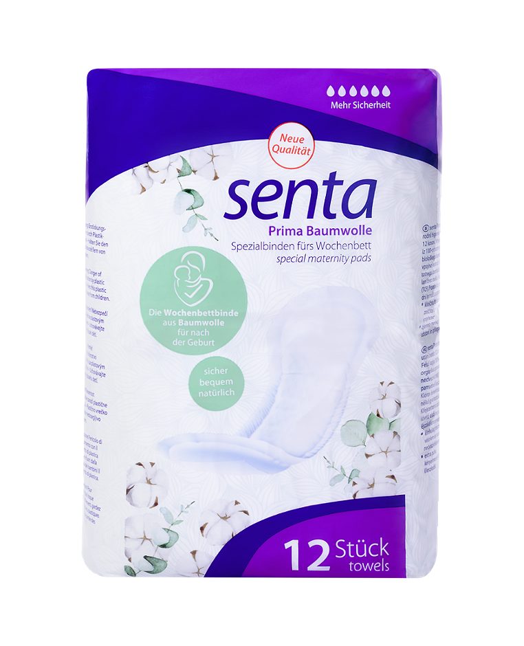 Senta Wochenbettbinden 12 Stück