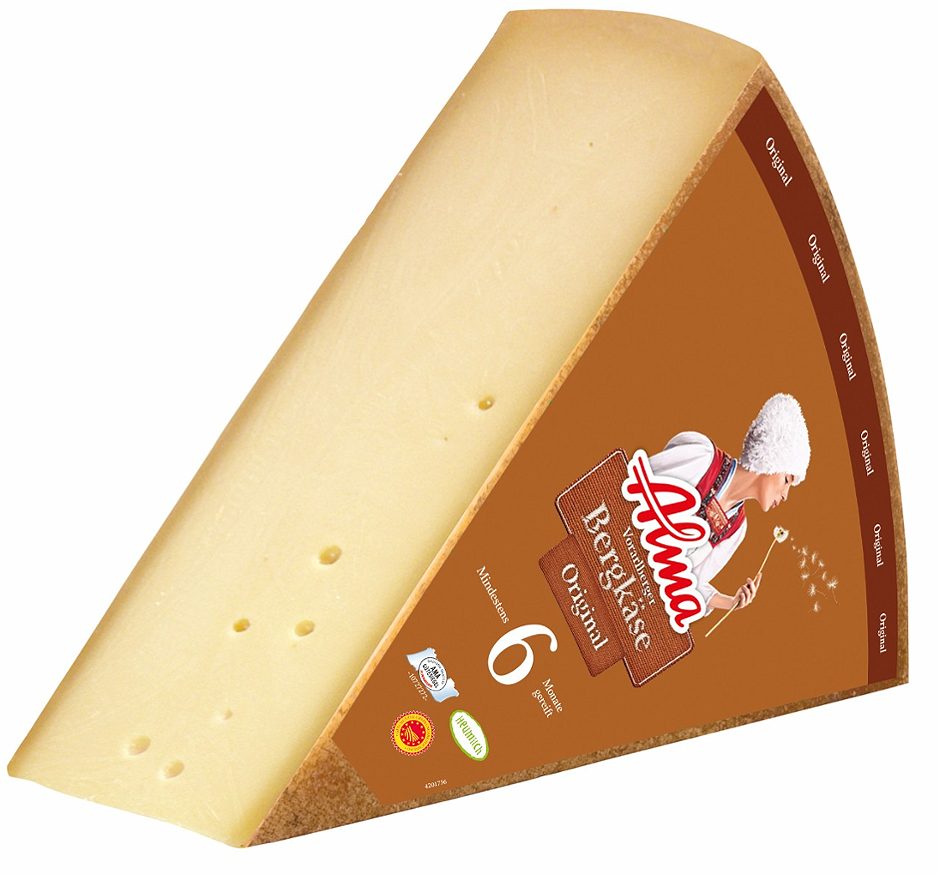 Alma Bergkäse Vlbg. Bergkäse 6 Mon. gereift 1 KG