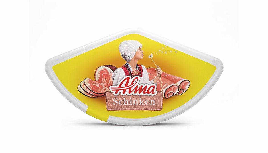Alma Schmelzkäse Schinken 150 G