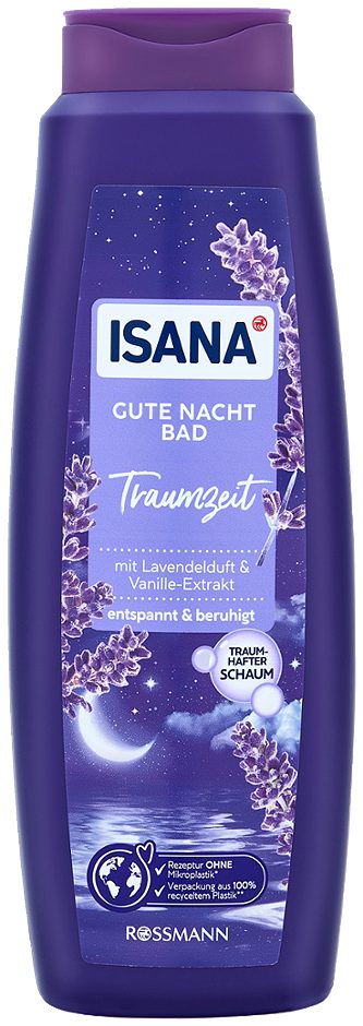 Isana Gute Nacht Bad Traumzeit 750 ml