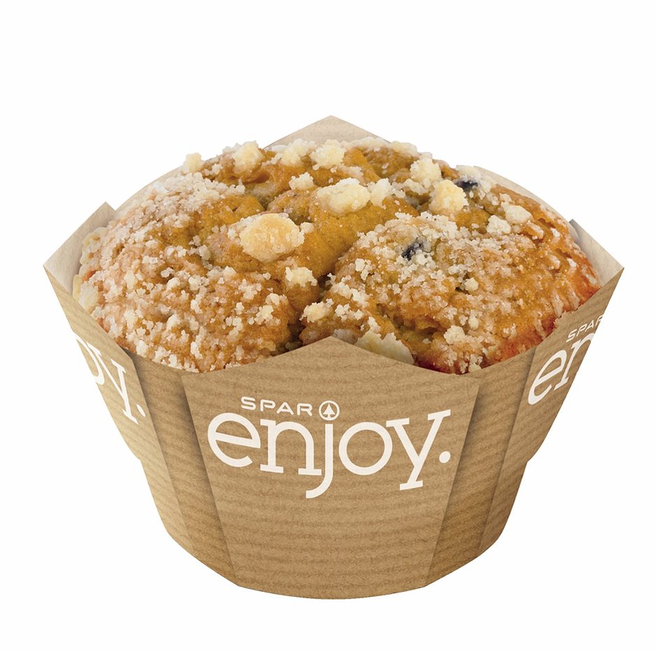 SPAR enjoy Sweet Muffin Blueberry 1 STK