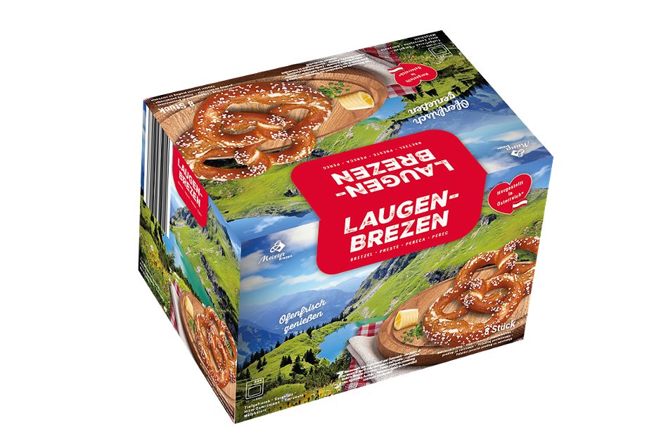 Meisterbrezen Laugenbrezen 8 Stück 750 G
