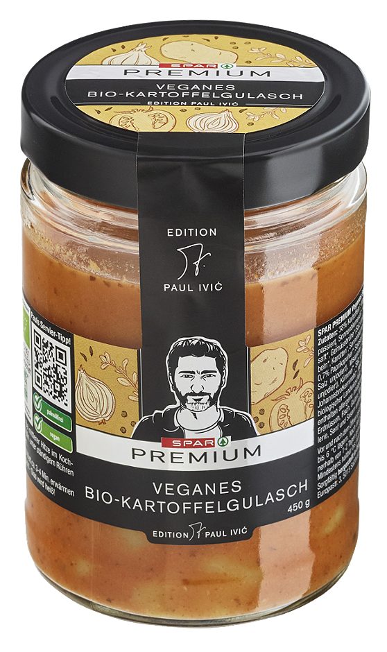 SPAR PREMIUM Edition Paul Ivić Veganes Bio-Kartoffelgulasch 450 G