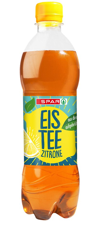 SPAR Eistee Zitrone 0,5 L EINWEG mit Pfand