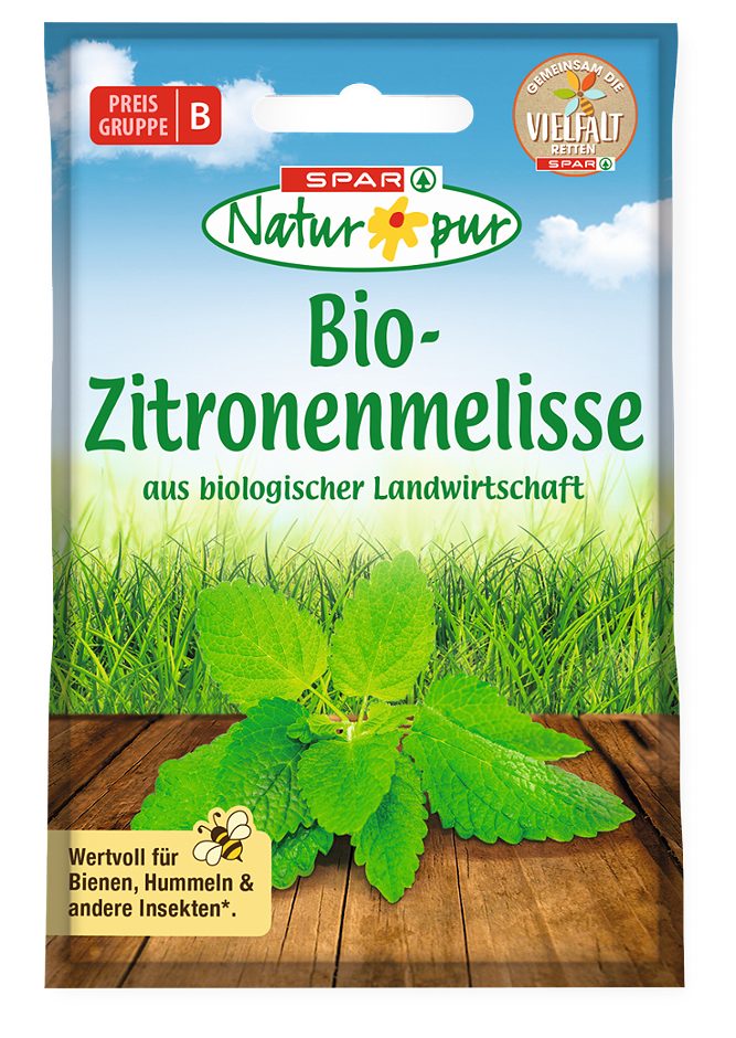 SPAR Natur*pur Saatgut Bio-Zitronenmelisse
