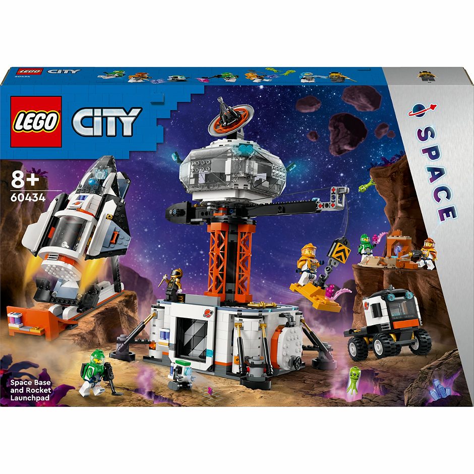 LEGO City Raumbasis mit Startrampe 60434