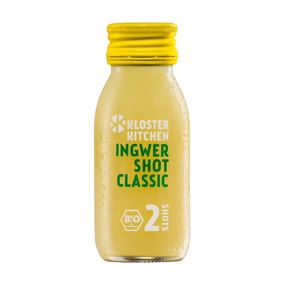 Kloster Kitchen Ingwer Shot Classic 60 ML EINWEG ohne Pfand
