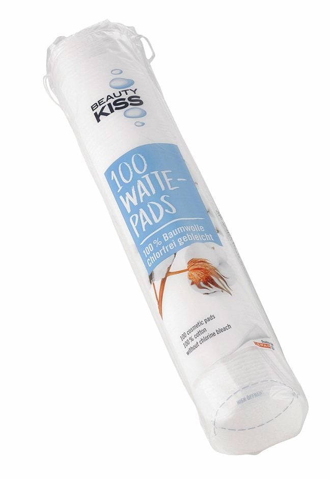 BEAUTY KISS Wattepads 100 Stück
