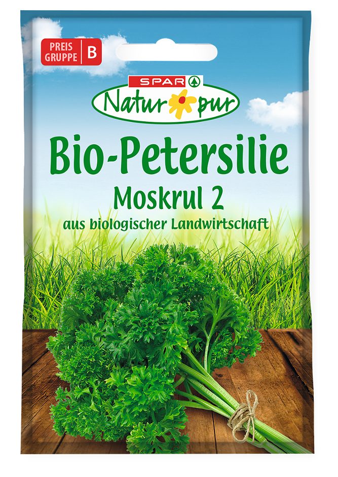 SPAR Natur*pur Saatgut Bio-Petersilie – Mooskrause 2