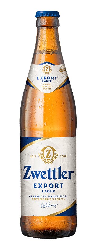 Zwettler Export Lager 20x0,5l 500 ML MEHRWEG