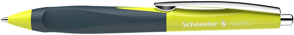 Schneider Kugelschreiber Haptify gelb-blau