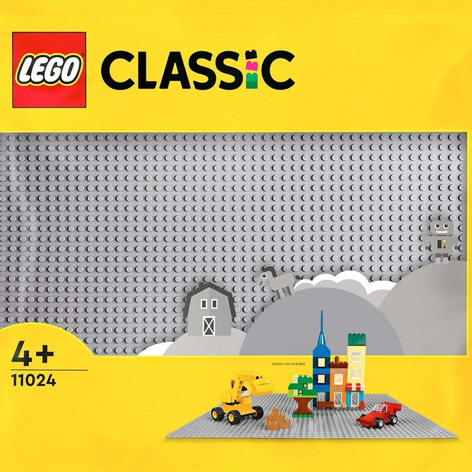 LEGO Classic Graue Bauplatte 11024