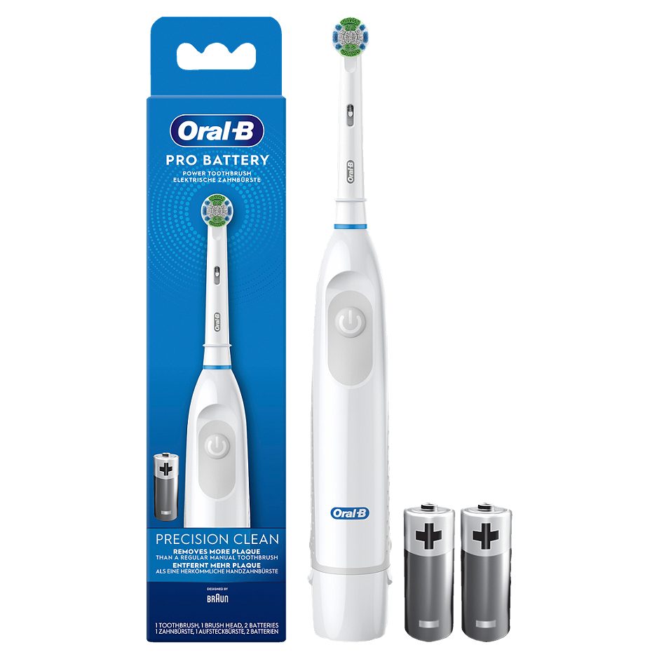 Oral-B Batteriezahnbürste weiß