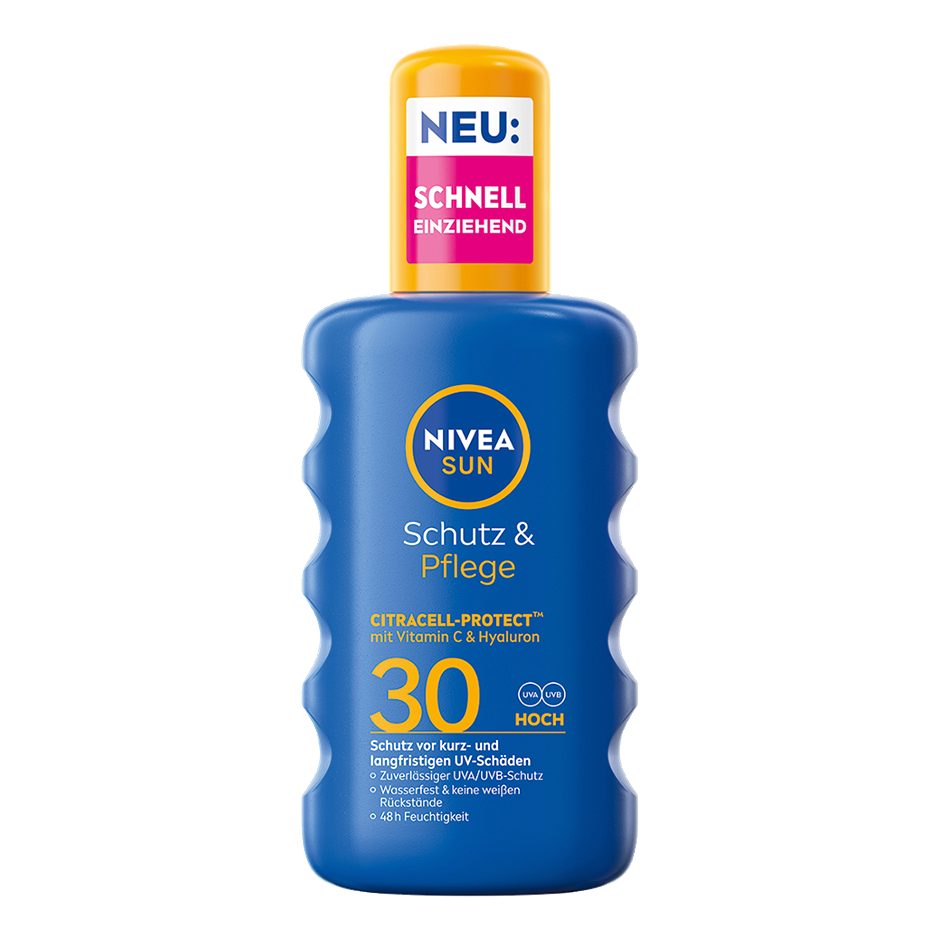 Nivea sun Sonnenspray Schutz & Pflege LSF30 200 ml