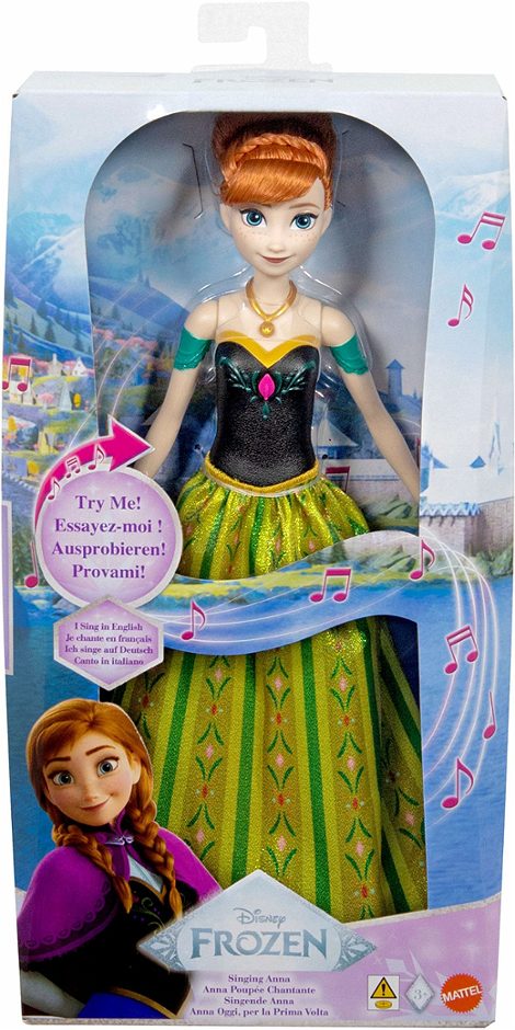 Disney Die Eiskönigin Singende Puppe Anna