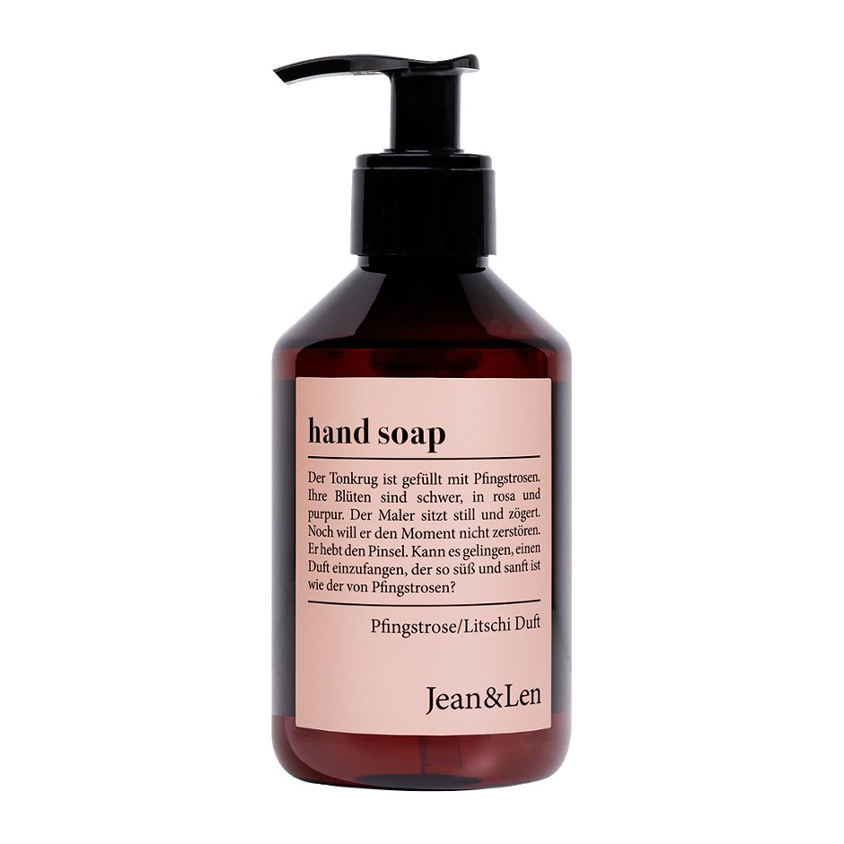 Jean&Len Handseife Pfingstrose/Litschi Duft 250ml