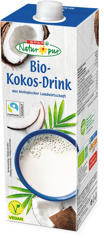 SPAR Natur*pur Bio-Kokos-Drink 1 L