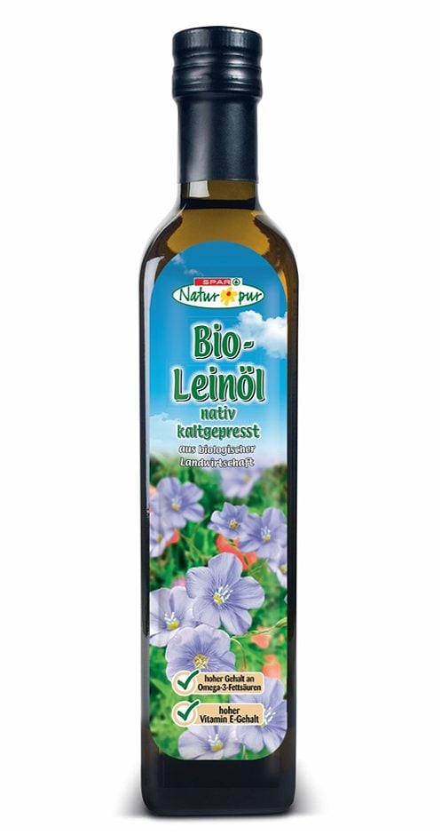 SPAR Natur*pur Bio-Leinöl kaltgepresst 250 ML