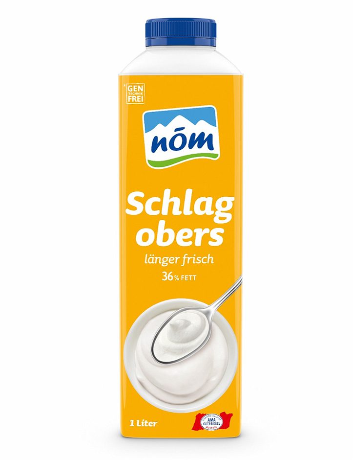 NÖM Schlagobers 36% Fett länger frisch 1 L EINWEG ohne Pfand