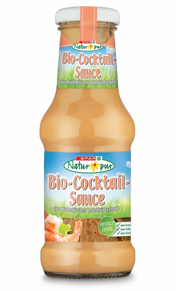 SPAR Natur*pur Bio-Cocktail-Sauce 250 ML