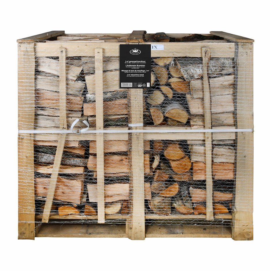 Esschert Design Brennholz gemischt Palette
