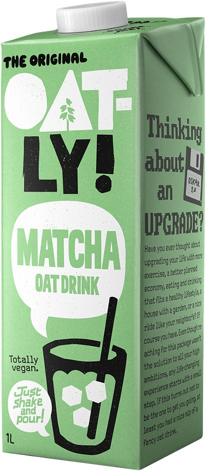 OATLY Haferdrink Matcha 1 L EINWEG ohne Pfand