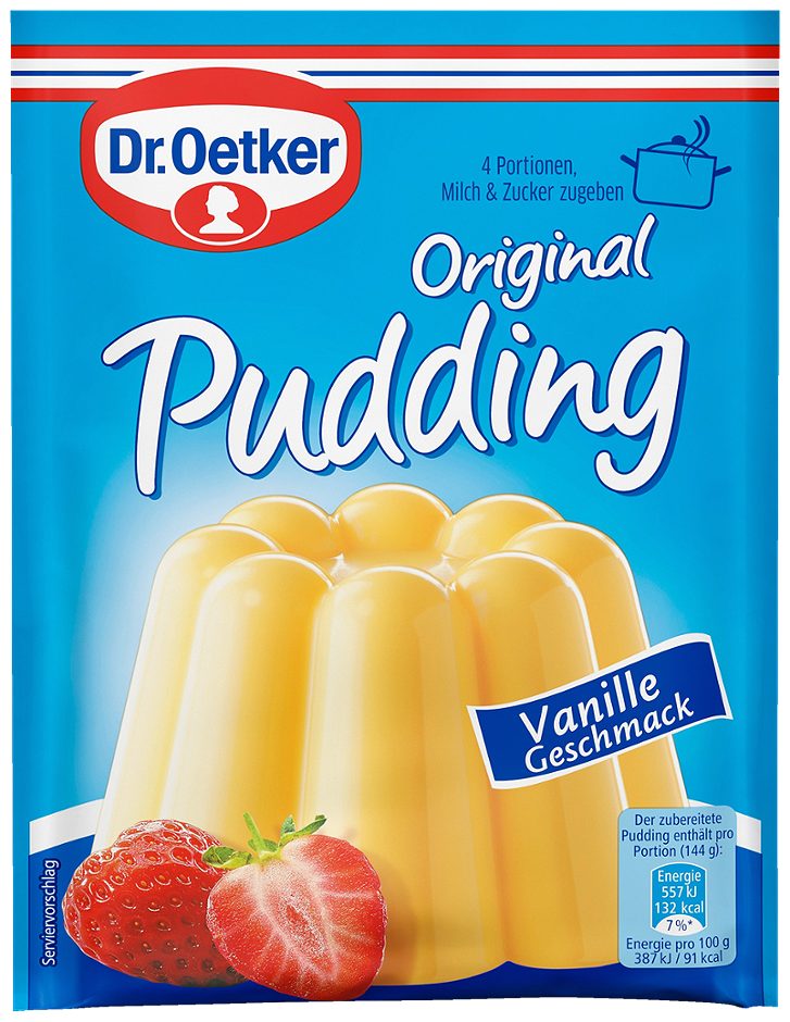 Dr. Oetker Original Pudding Vanille 3 Stk.