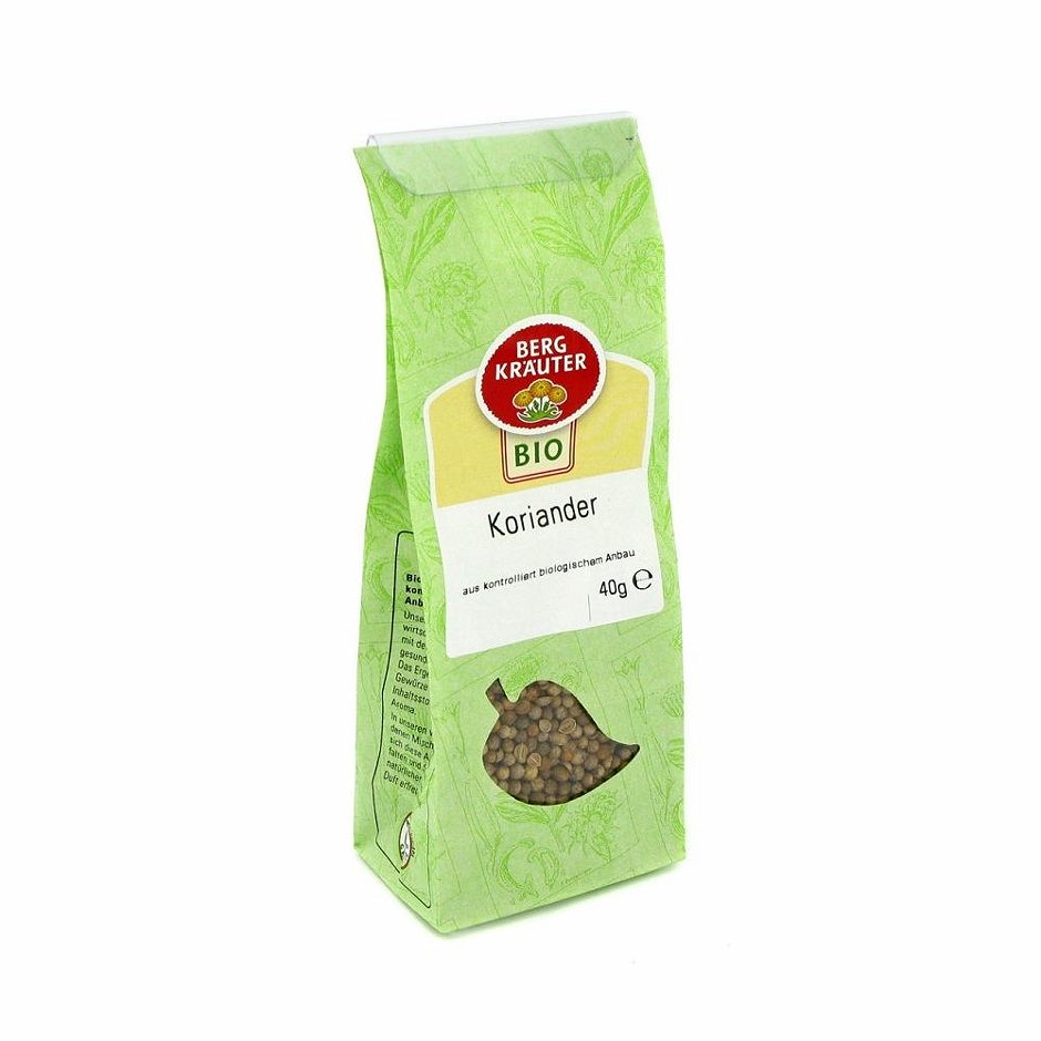 Bergkräuter Bio Koriander ganz