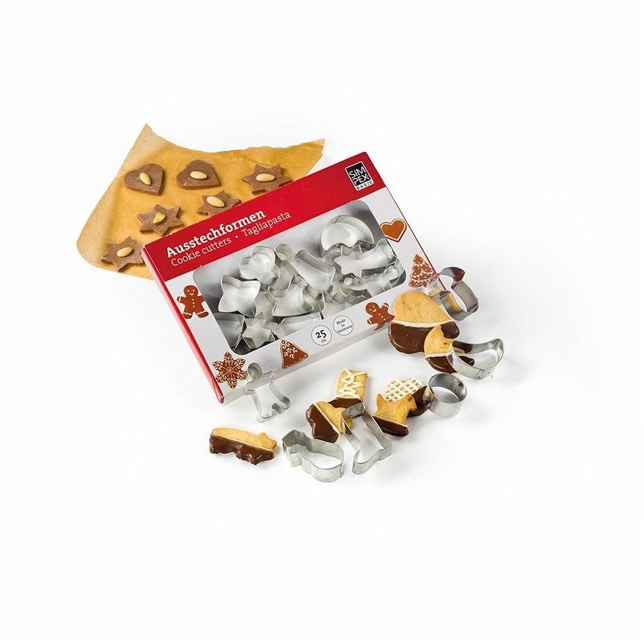SIMPEX BASIC Ausstechformenset 25-teilig