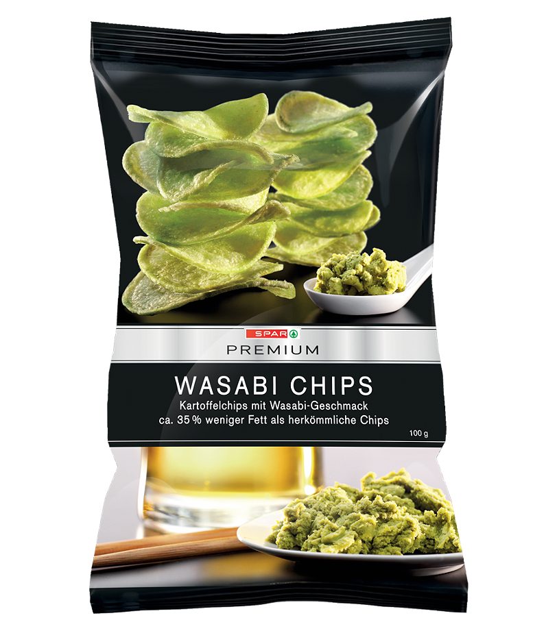 SPAR PREMIUM Wasabi Chips 100 G